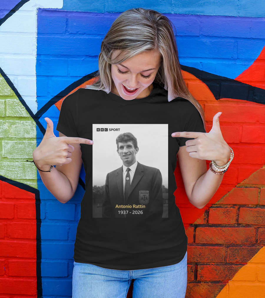 BBC Sport Antonio Rattín 1937 2026 Argentina AFA T-Shirt