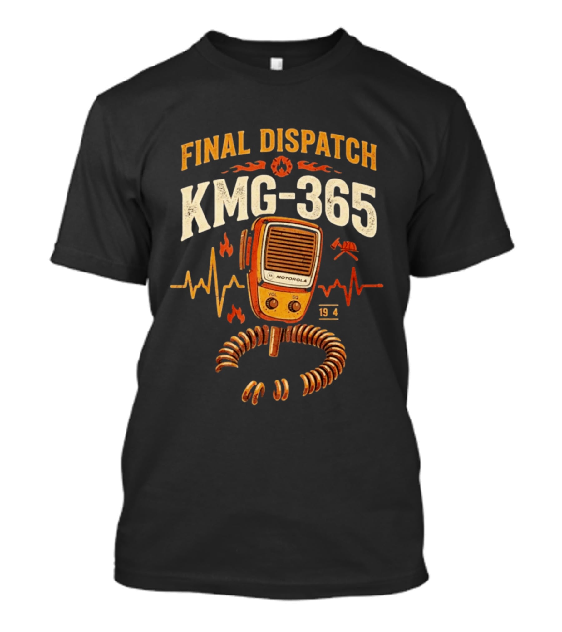 Final Dispatch KMG 365 Motorola Radio T-Shirt