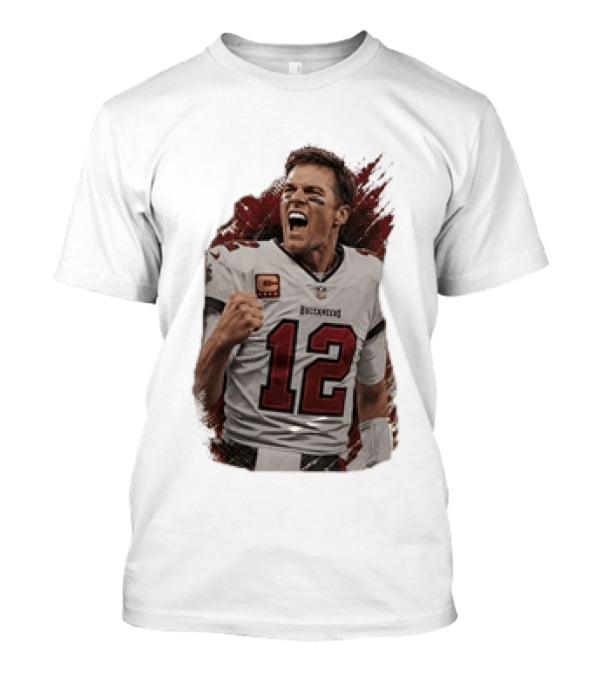 Tampa Bay Buccaneers Tom Brady Number 12 NFL Legend T-Shirt