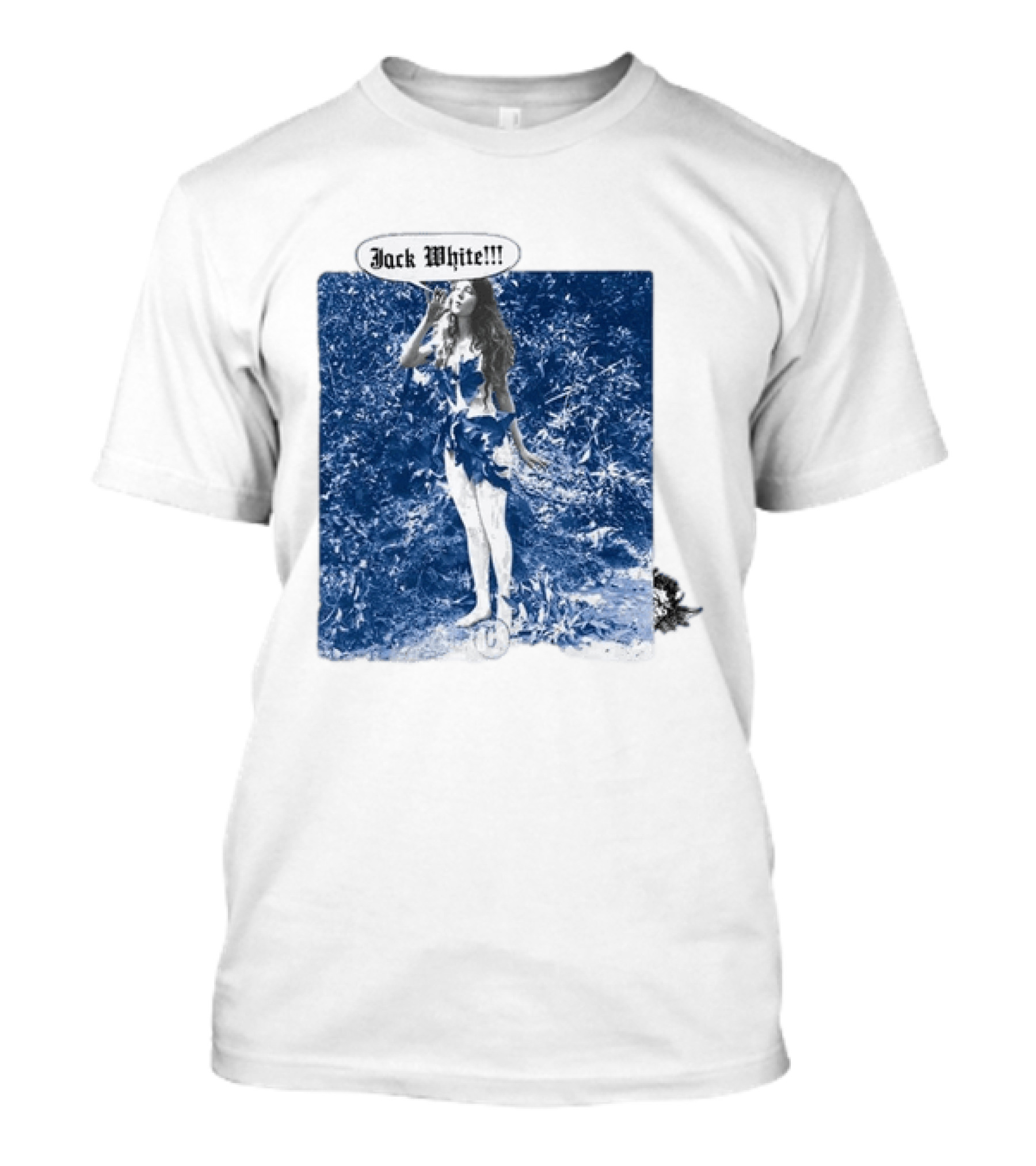 Jack White No Name Tour 2026 Eden Blue Tone Forest Scene T-Shirt