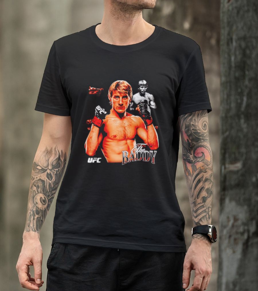 Paddy Pimblett The Baddy UFC MMA Fighter Image T-Shirt