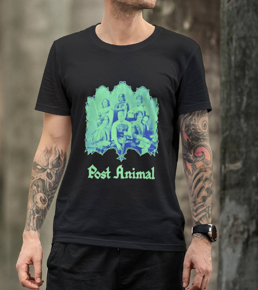 Post Animal Band Members Knight Fantasy Medieval T-Shirt