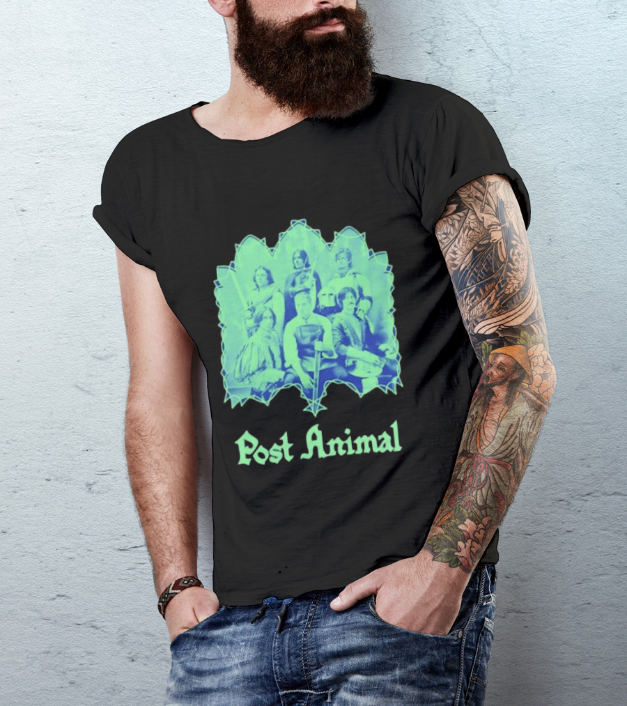 Post Animal Band Members Knight Fantasy Medieval T-Shirt