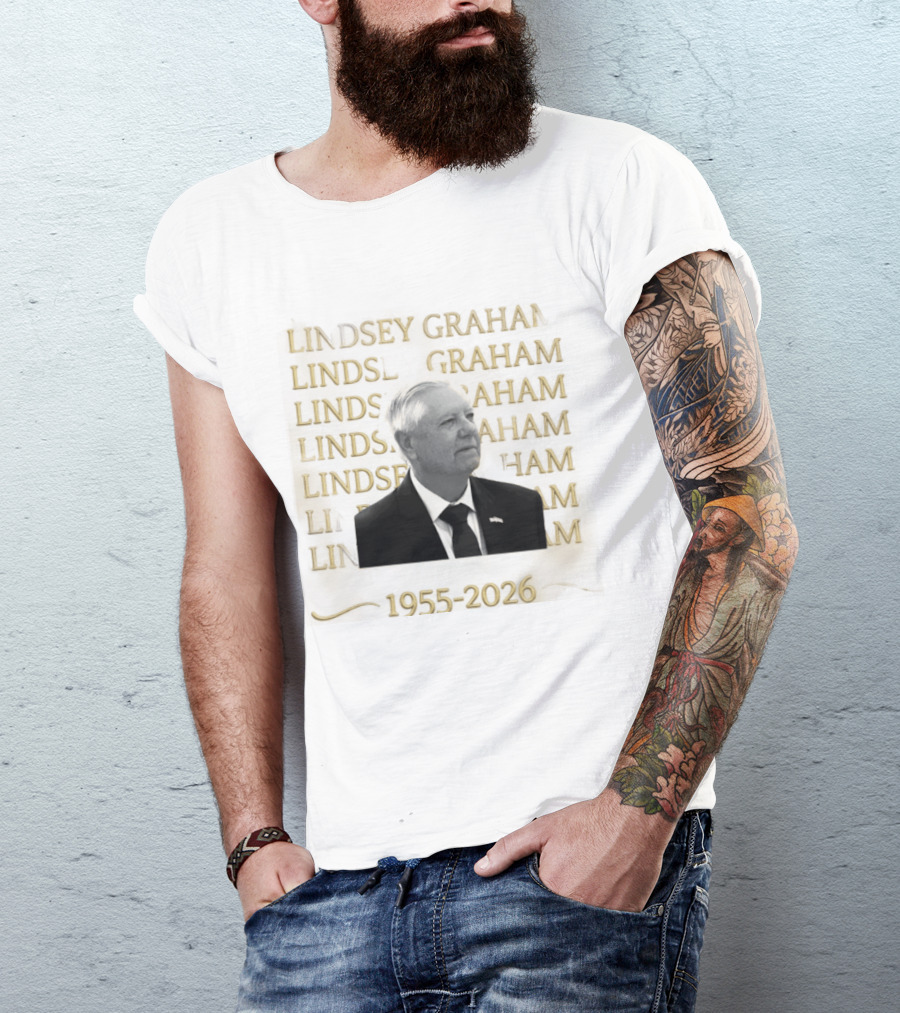 Lindsey Graham South Carolina Senator Memorial 1955 2026 T-Shirt