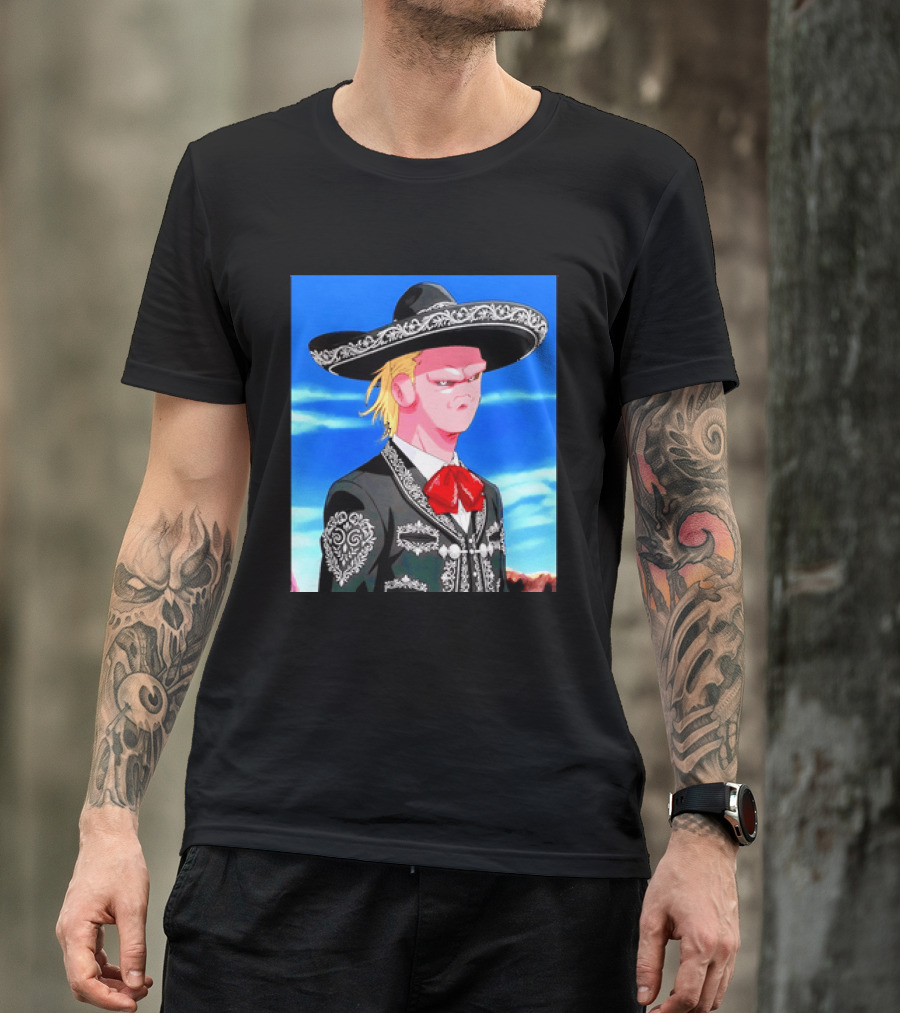 Majin Buu Mariachi Charro Dragon Ball Z Haaland Fusion T-Shirt