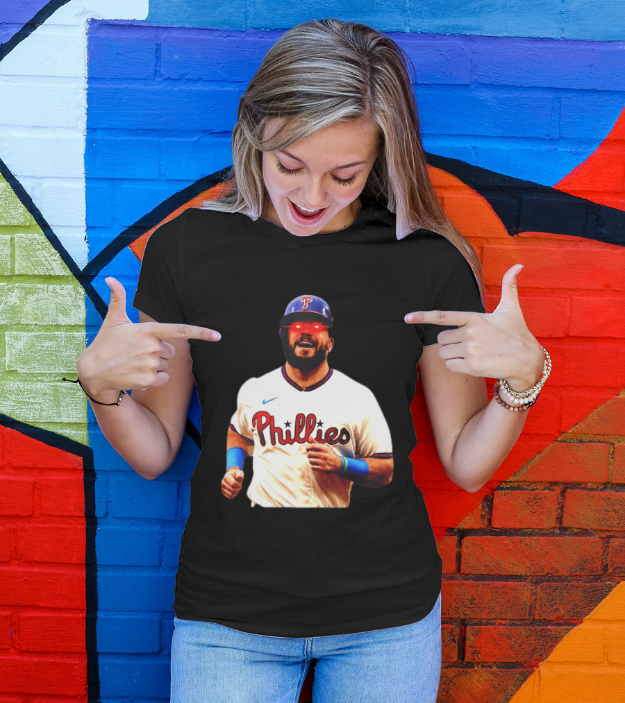 Philadelphia Phillies Kyle Schwarber Dark Brandon MLB T-Shirt
