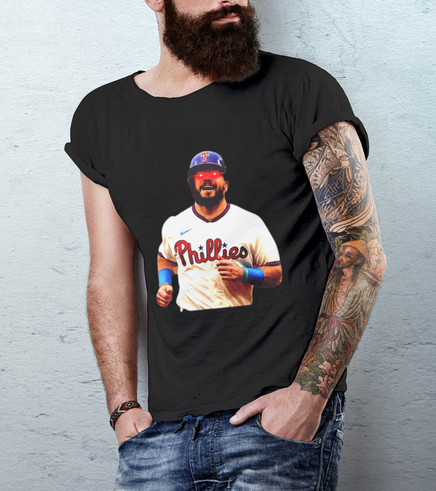 Philadelphia Phillies Kyle Schwarber Dark Brandon MLB T-Shirt