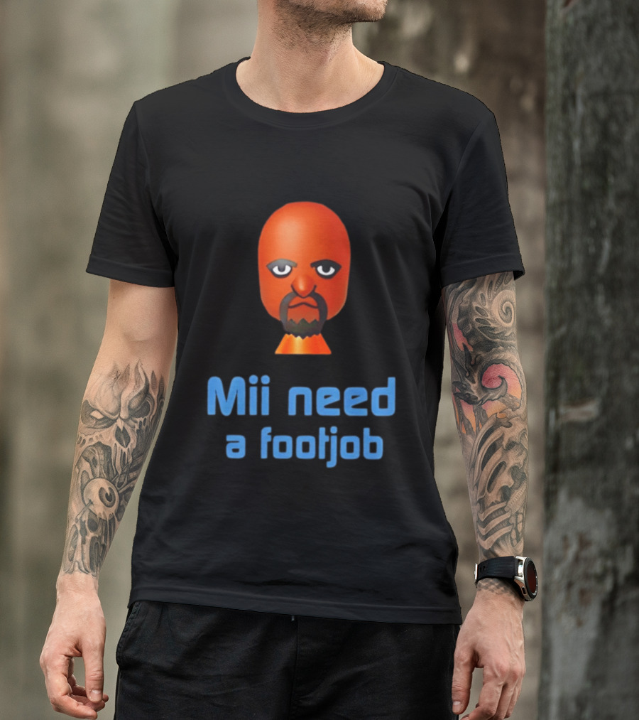 Wii Sports Mii Need A Footjob T-Shirt