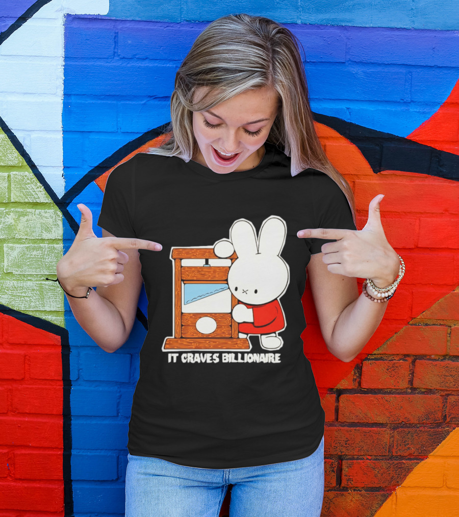 Miffy Guillotine It Craves Billionaire T-Shirt