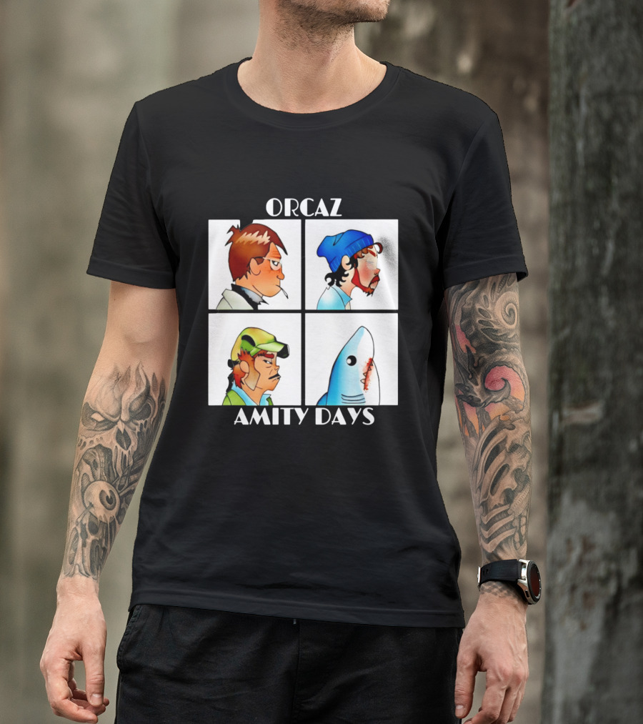 Orcaz Amity Days Demon Days Jaws T-Shirt