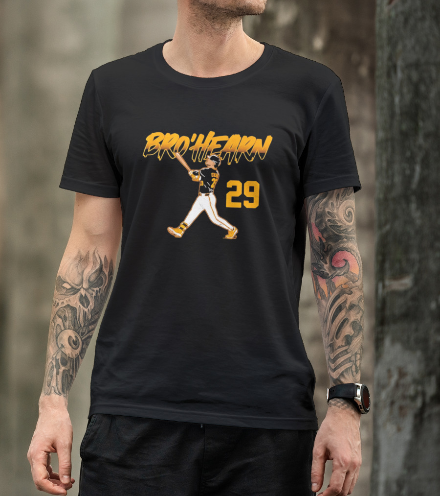 Bro'Hearn 29 Baseball Player T-Shirt