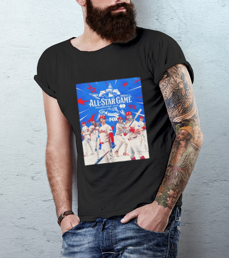 2026 All Star Game Philadelphia Phillies Major League Baseball FOX T-Shirt