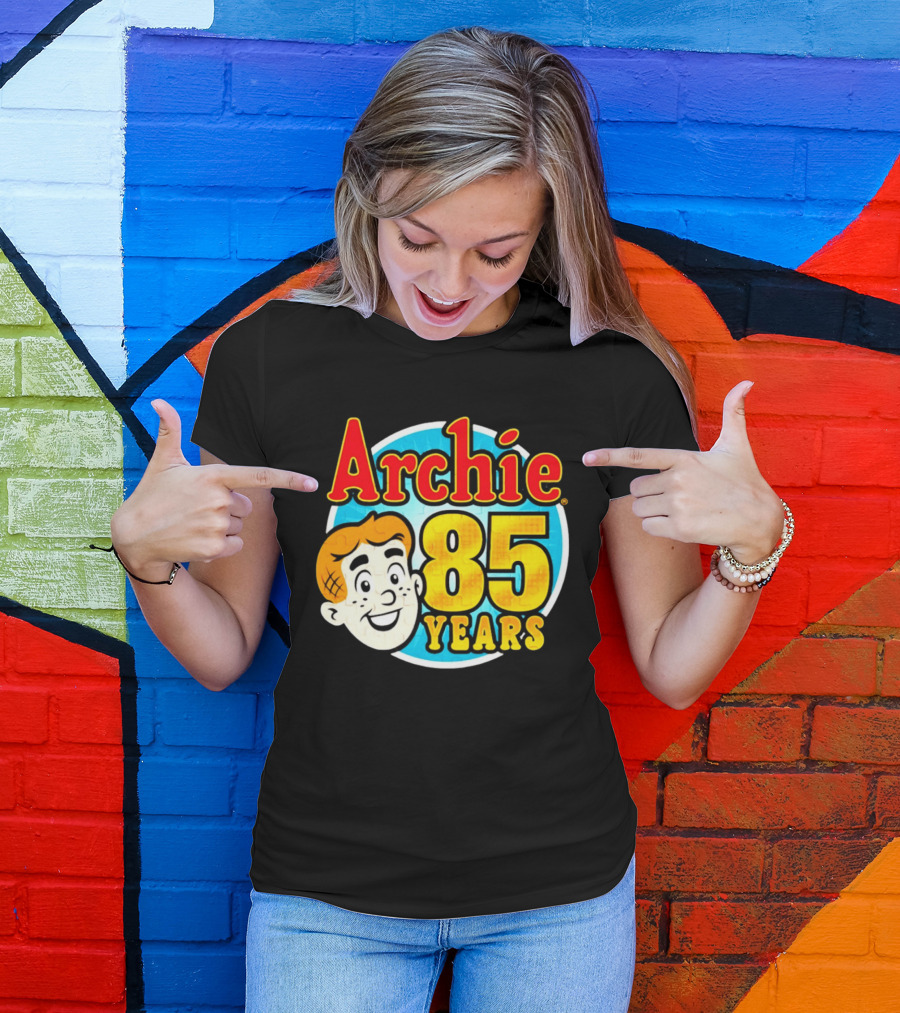 Archie 85 Years Anniversary Comic Book Celebration T-Shirt