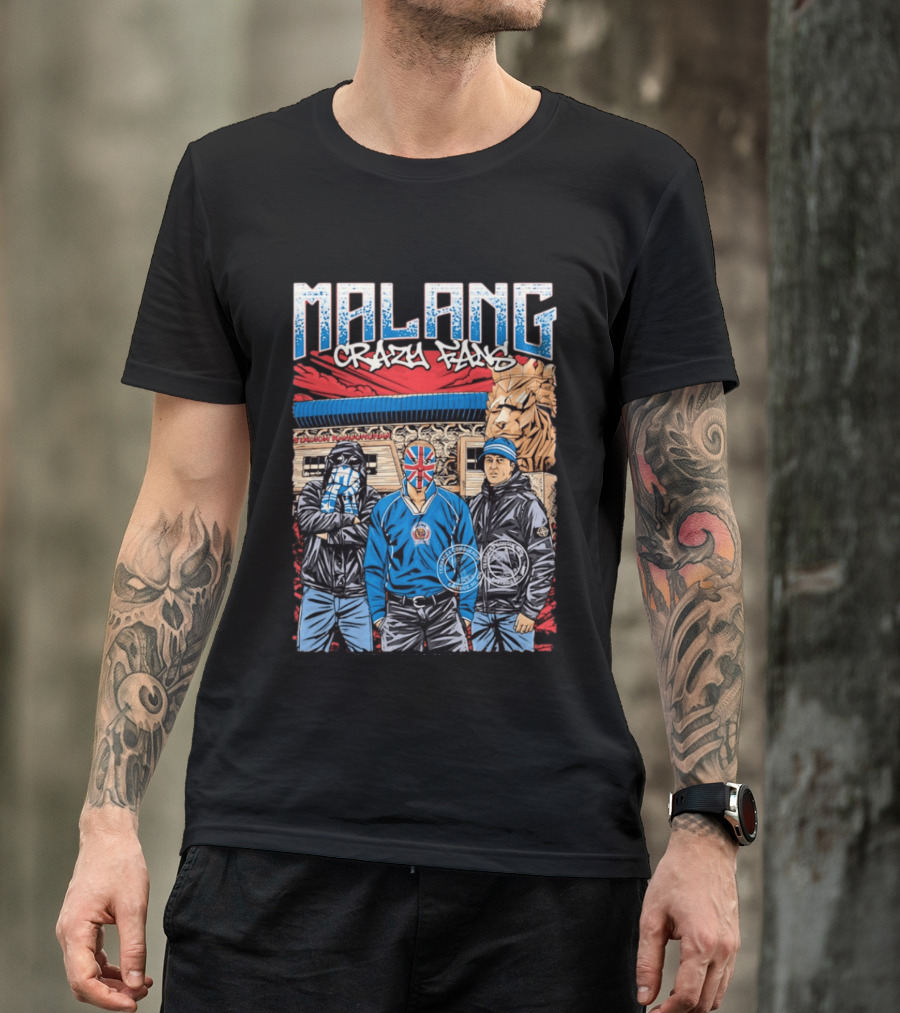 Malang Crazy Fans Stadion Kanjuruhan Arema Football Club T-Shirt