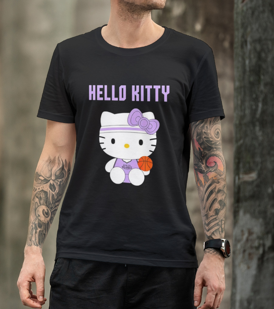 Hello Kitty Basketball Player Golden State Valkyries Collaboration T-Shirt
