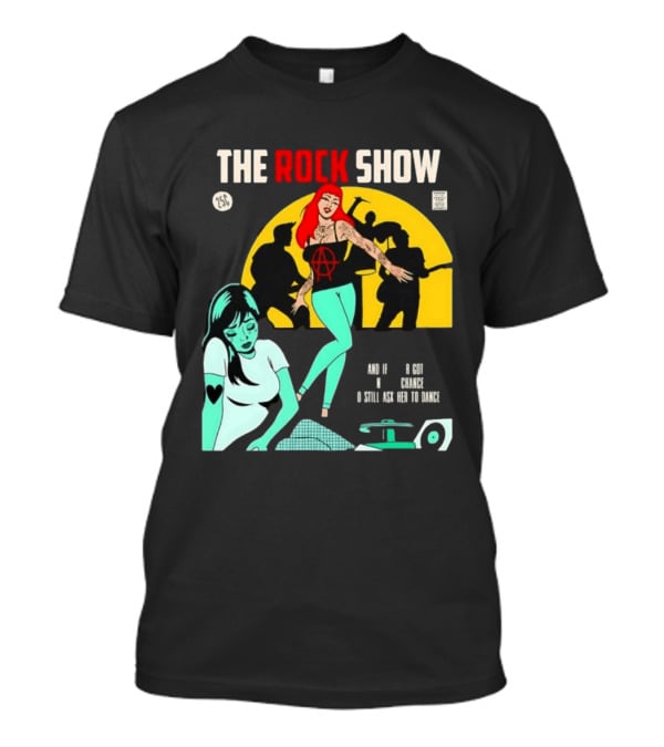 The Rock Show Comic Dance Chance Anarchy Girl Silhouette Scene T-Shirt