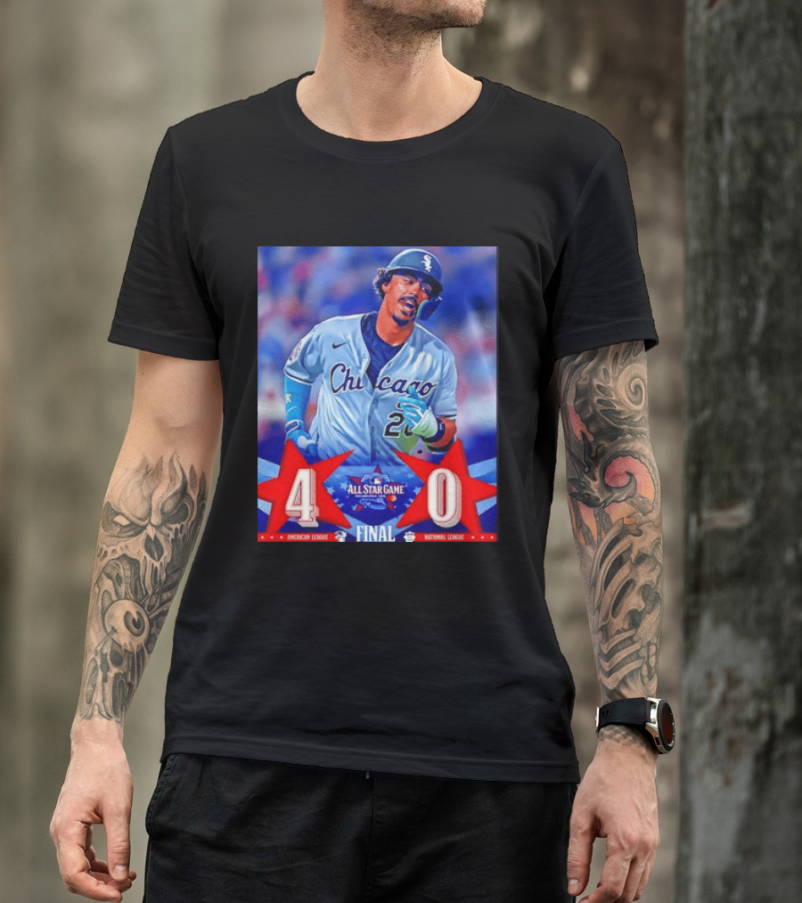 Chicago White Sox 2026 All Star Game American League 4 National League 0 Final Score T-Shirt
