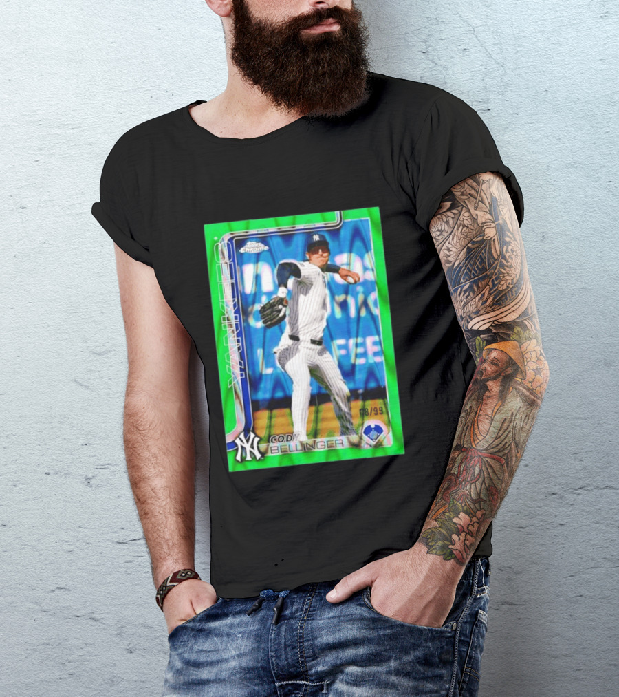 Cody Bellinger 08 99 Topps Chrome Yankees T-Shirt