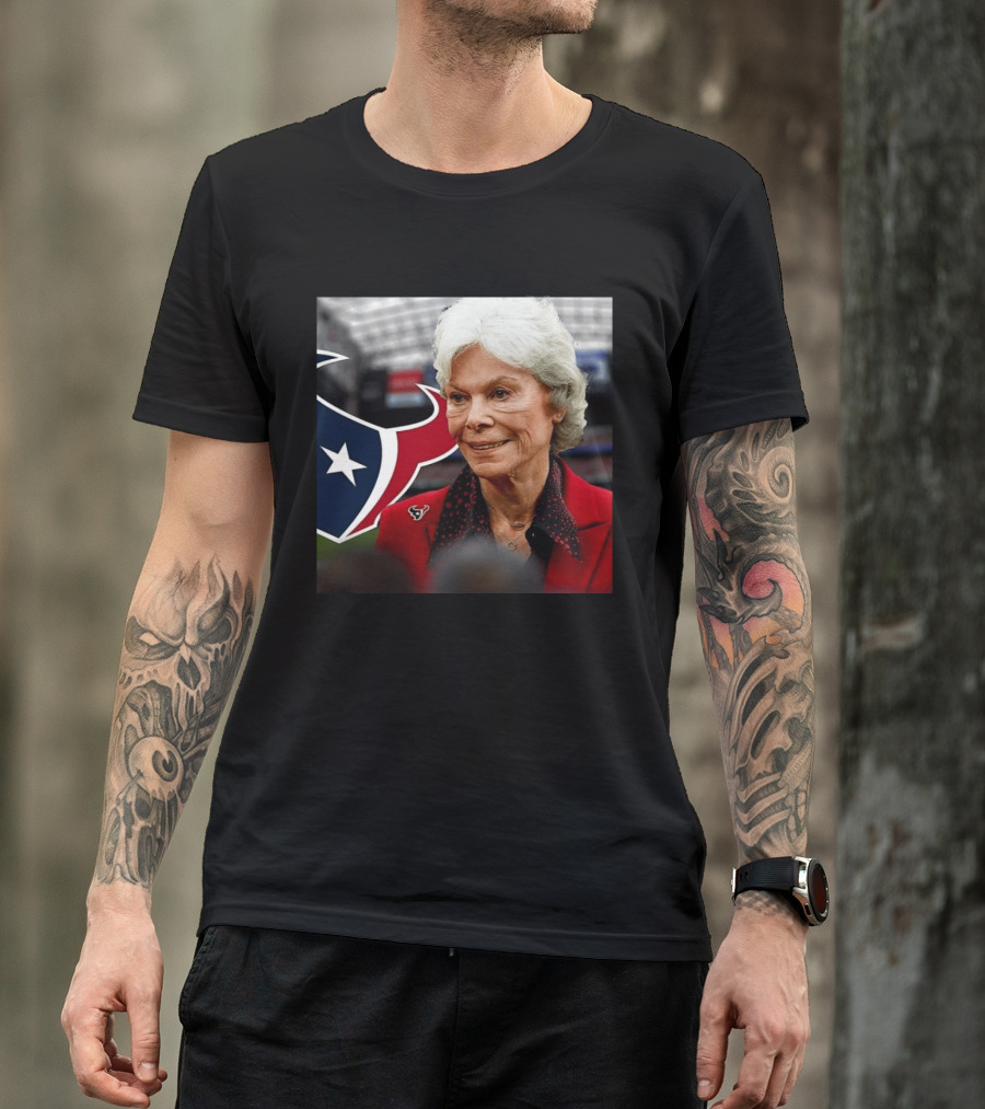 Houston Texans Co Founder Janice McNair Legacy Honored T-Shirt