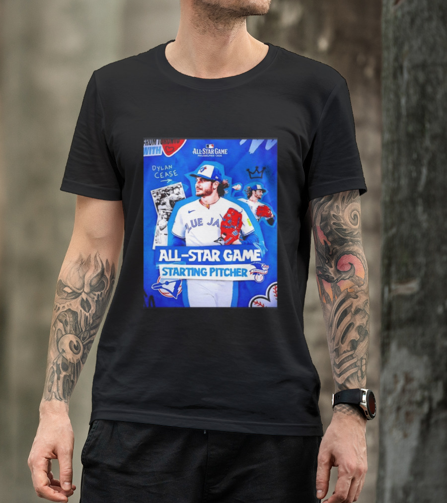 Dylan Cease Blue Jays All Star Game Starting Pitcher Philadelphia 2026 T-Shirt