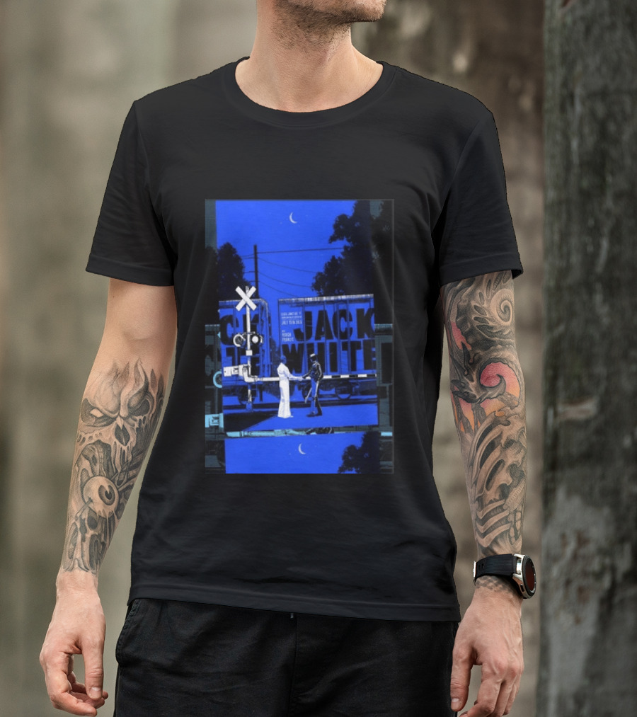 Jack White Jul 15 2026 Toronto Concert Railway Crossing T-Shirt