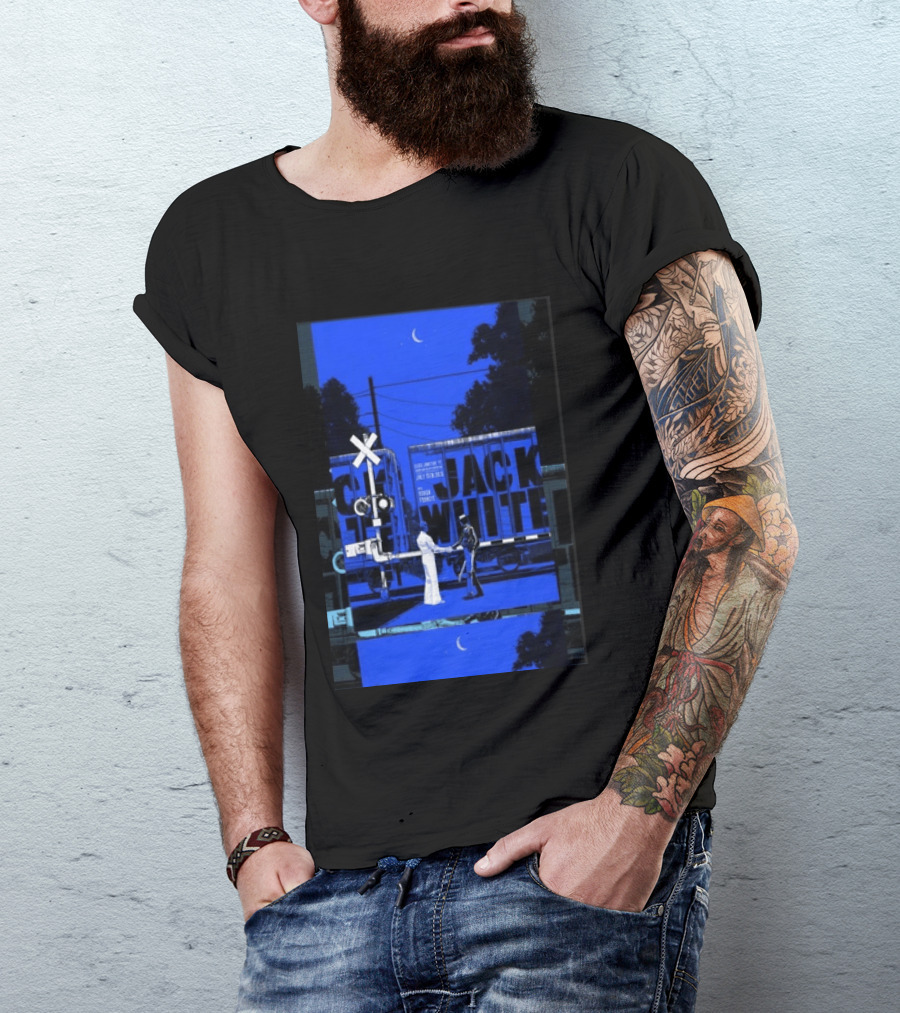 Jack White Jul 15 2026 Toronto Concert Railway Crossing T-Shirt