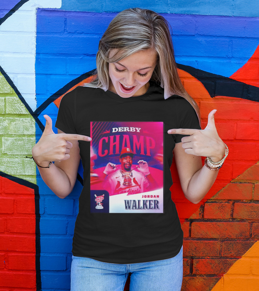 Jordan Walker St Louis Cardinals Home Run Derby Champ 2026 T-Shirt