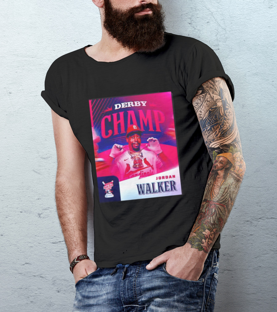 Jordan Walker St Louis Cardinals Home Run Derby Champ 2026 T-Shirt