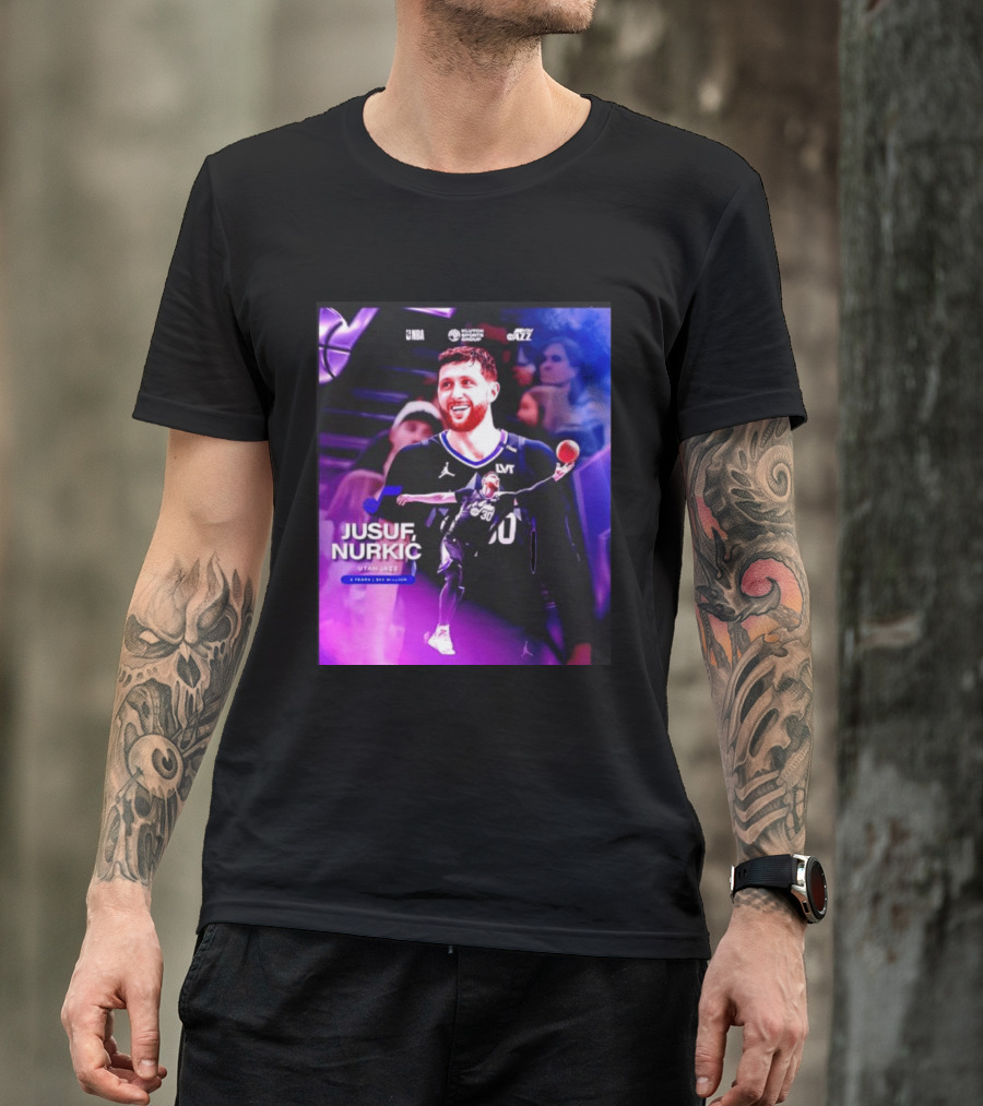 Jusuf Nurkić NBA Utah Jazz Contract 2 Years 22 Million T-Shirt