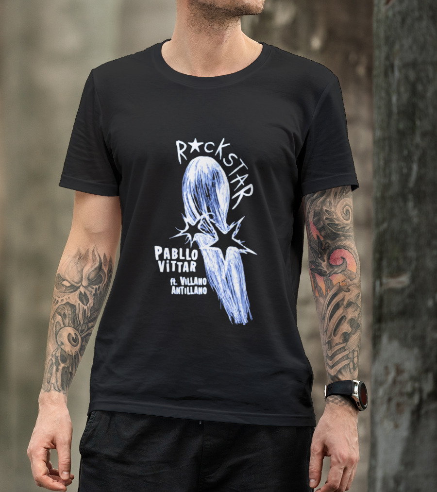 Rockstar Pabllo Vittar Ft. Villano Antillano T-Shirt