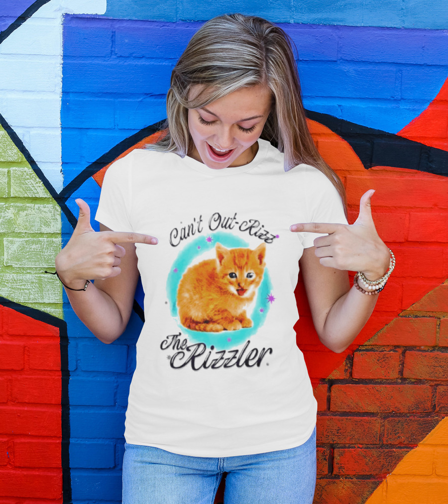 Can't Out Rizz The Rizzler Cat T-Shirt
