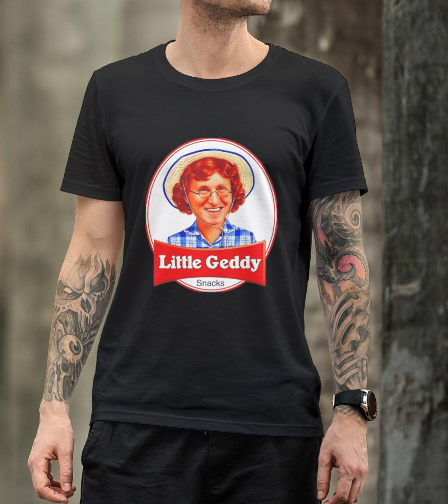 Little Geddy Snacks Rush Geddy Lee Sara Lee T-Shirt