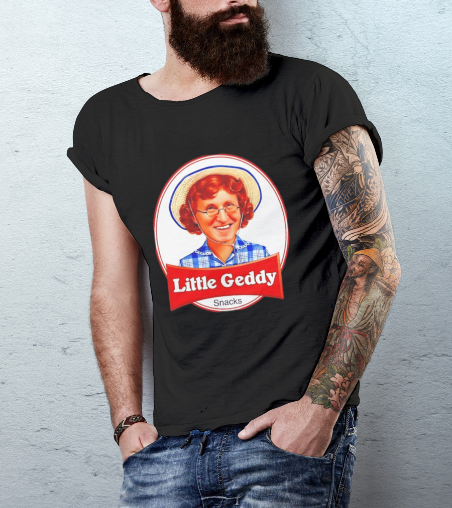 Little Geddy Snacks Rush Geddy Lee Sara Lee T-Shirt
