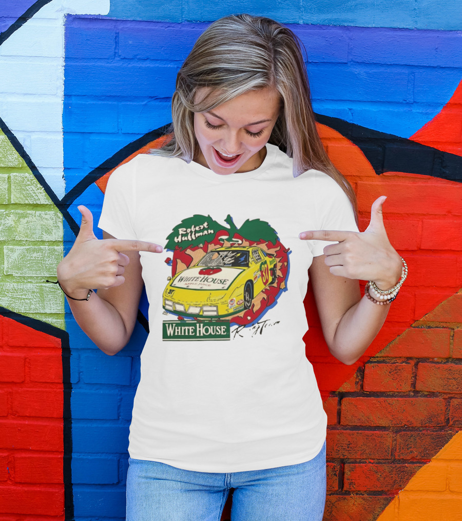 1996 Robert Huffman White House Apple Juice #37 Goody's Dash Series Car Racing T-Shirt