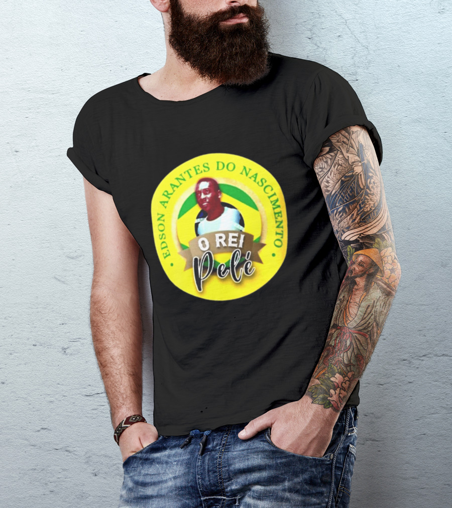 Edson Arantes Do Nascimento O Rei Pelé Brazil T-Shirt