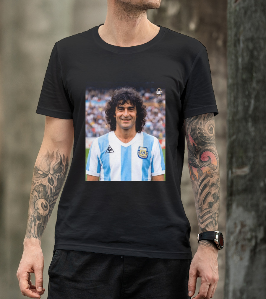 Happy Birthday Mario Kempes Argentina Football Legend AFA T-Shirt