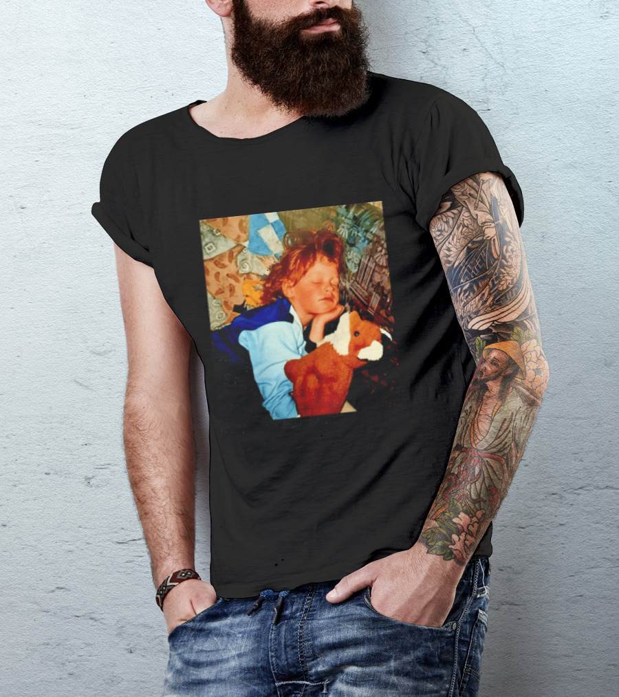Wimbledon 2026 Men's Singles Italy Jannik Sinner Baby Era Vintage Childhood Photo T-Shirt