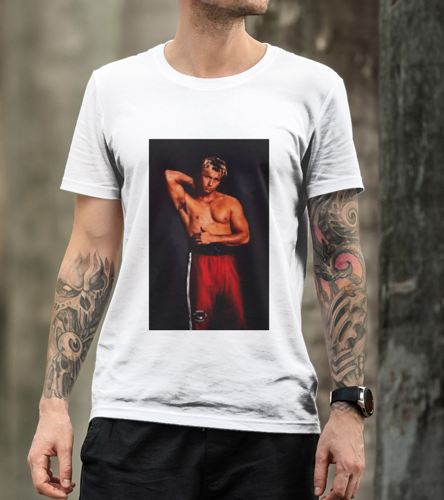 Stephen Kalyn Off Campus Body Maker Boxer Pose T-Shirt