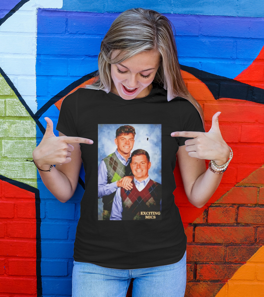 Cooper Dejean Reed Blankenship Step Brothers Exciting Mics T-Shirt