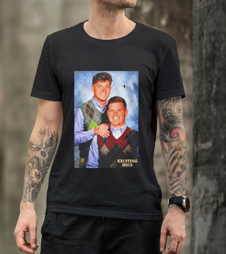 Cooper Dejean Reed Blankenship Step Brothers Exciting Mics T-Shirt