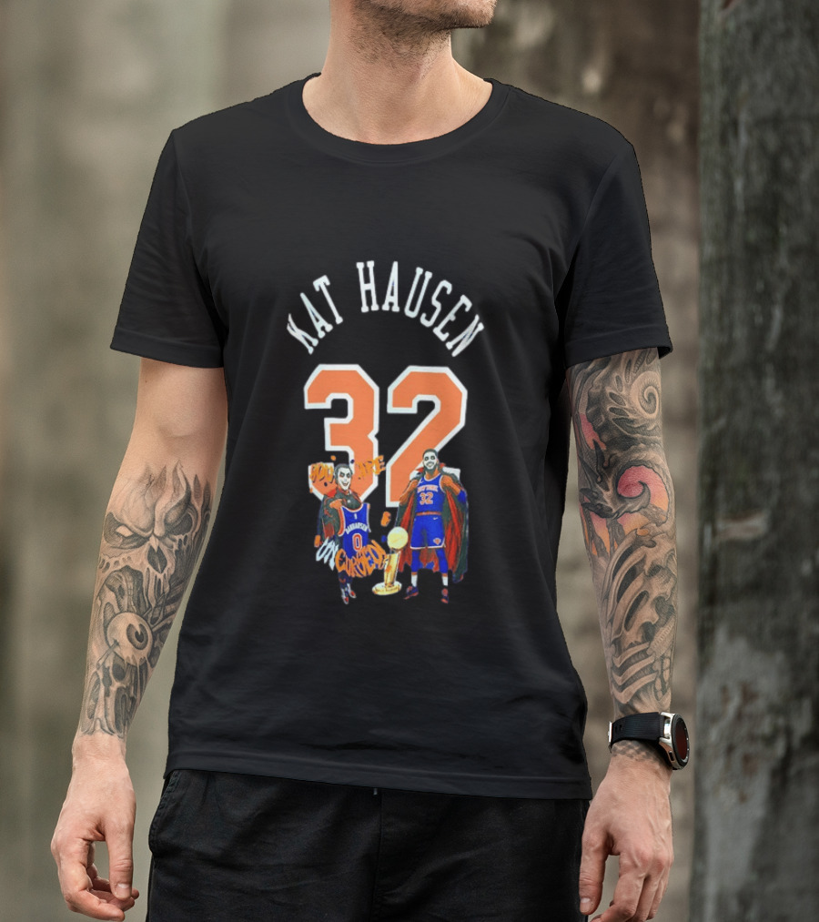 KAThausen 32 Karl Anthony Towns Danhausen You Are Uncursed T-Shirt