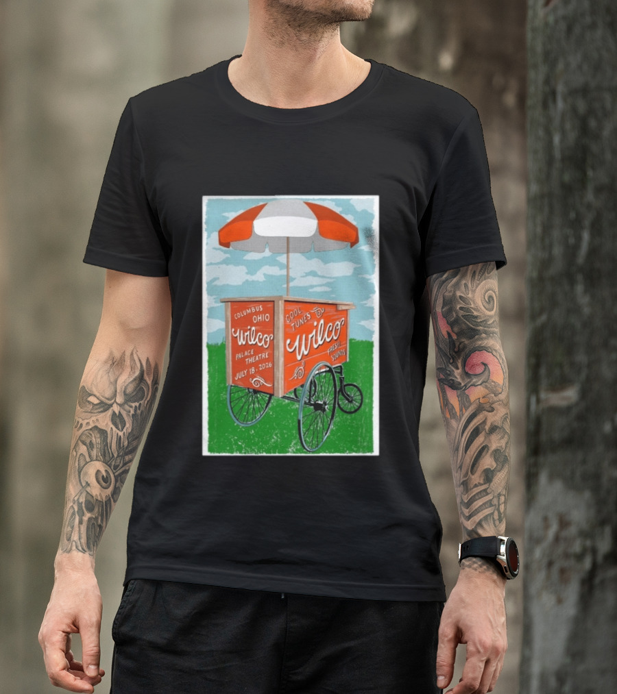 Wilco Cool Tunes Fresh Sounds Palace Theatre Columbus Ohio July 18 2026 T-Shirt