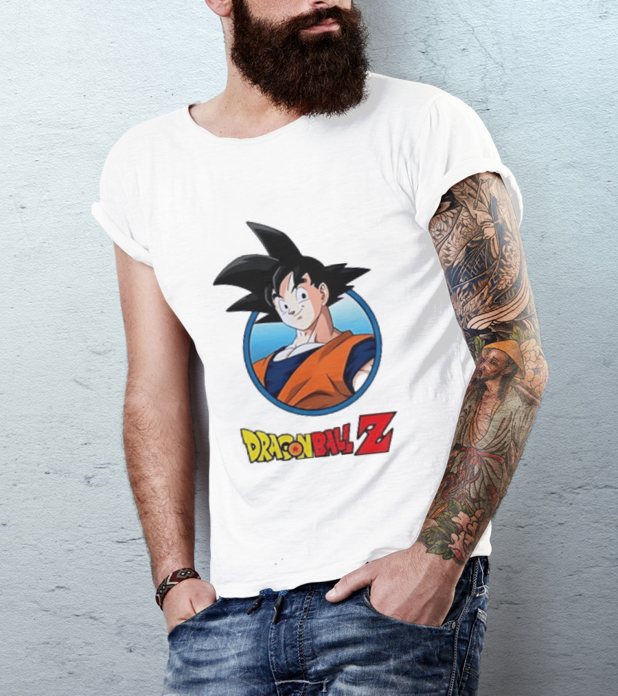 Dragon Ball Z Goku Face Anime T-Shirt