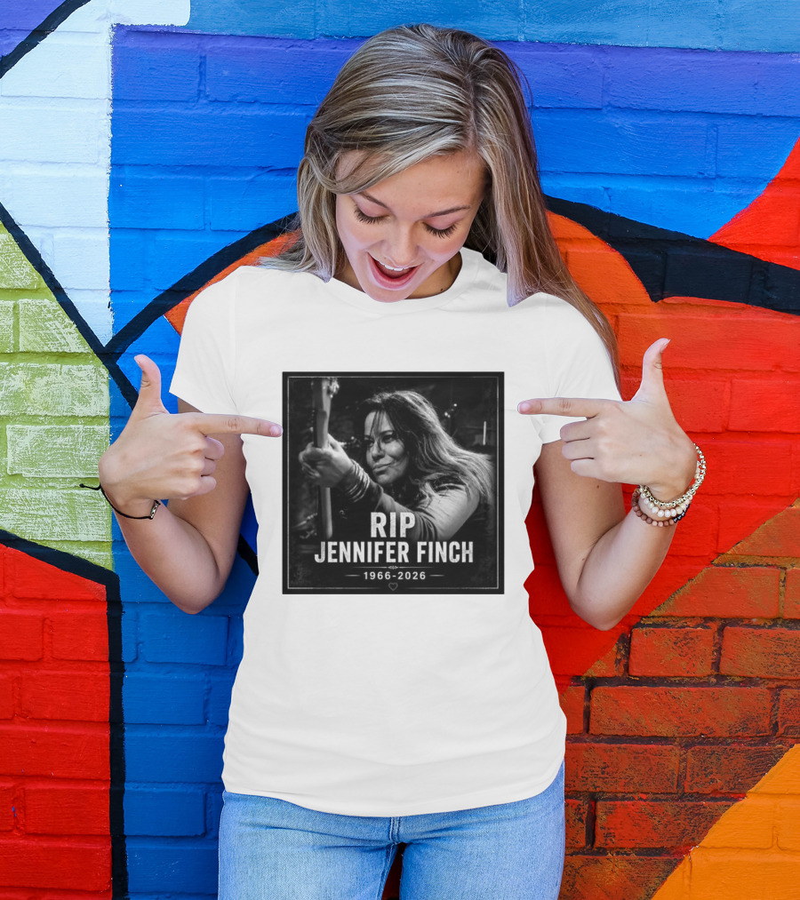 RIP Jennifer Finch 1966 2026 Memorial T-Shirt