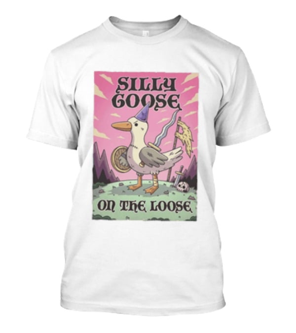 Silly Goose On The Loose Medieval Adventure T-Shirt