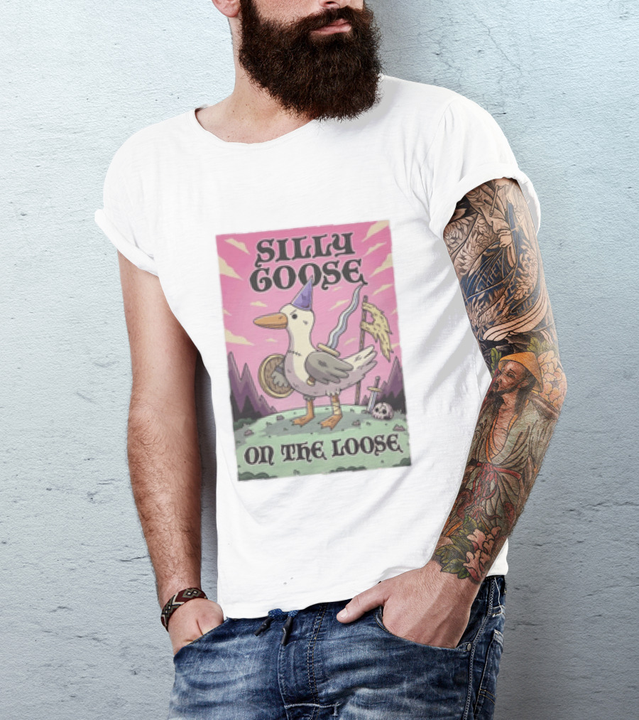 Silly Goose On The Loose Medieval Adventure T-Shirt