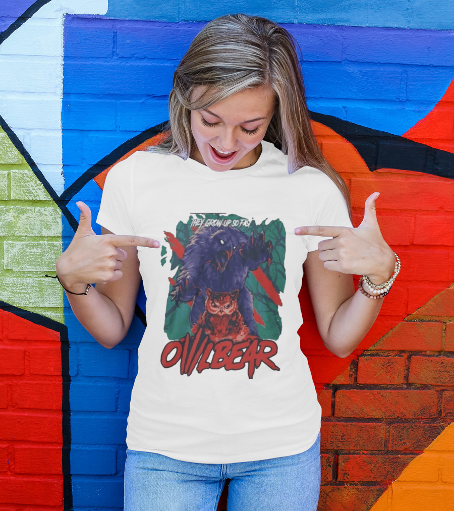 They Grow Up So Fast Owlbear Fantasy Creature T-Shirt