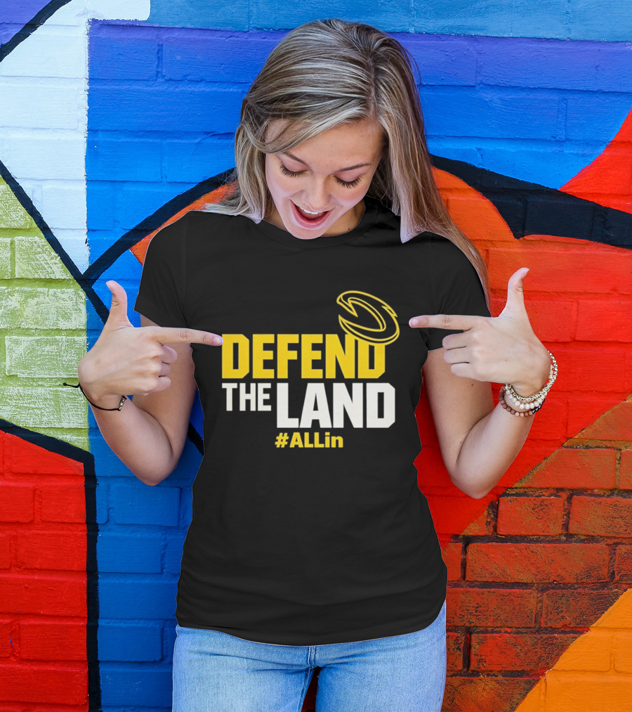 Cleveland Cavaliers Defend The Land #ALLin T-Shirt
