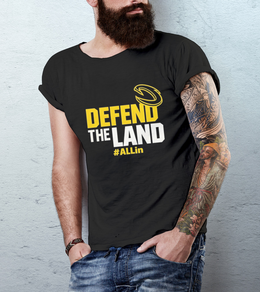 Cleveland Cavaliers Defend The Land #ALLin T-Shirt