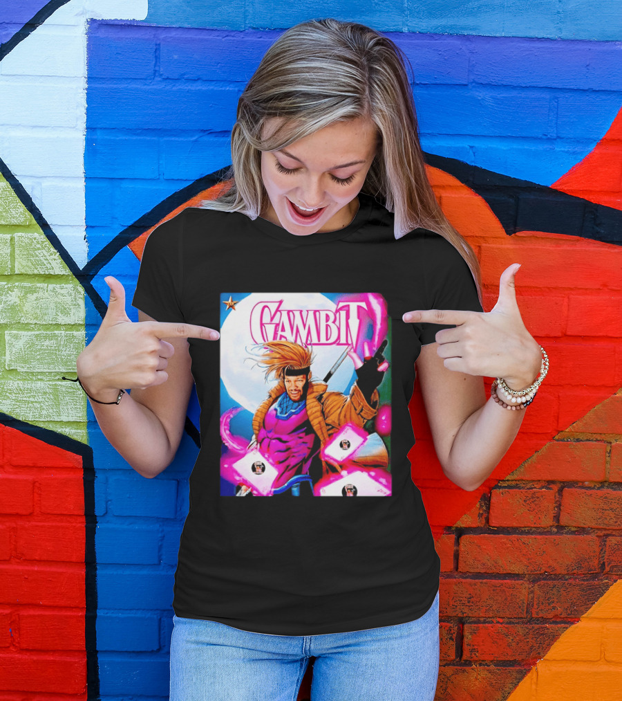 Jalen Brunson New York Knicks Gambit Crossover Comic T-Shirt